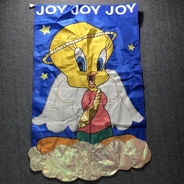 T-shirt Vintage 90s Looney Tunes – Tweety Bird – Homme Taille M – Bleu