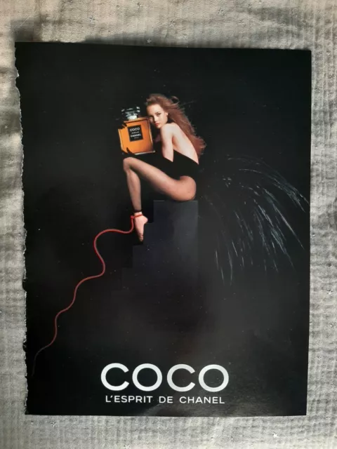 Perfume Paper Advertising. 1991 Chanel Coco - Perfume Ad