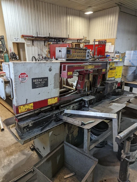 16"X20" Hem H120LA Automatic Horizontal Band Saw, 1989 - Video Available