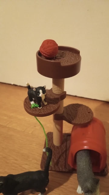 5x Katzen Figuren Auto Dekoration - Süße Dashboard Deko Aus Harz