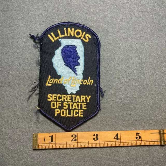 Illinois Secretary of State Police Patch J0