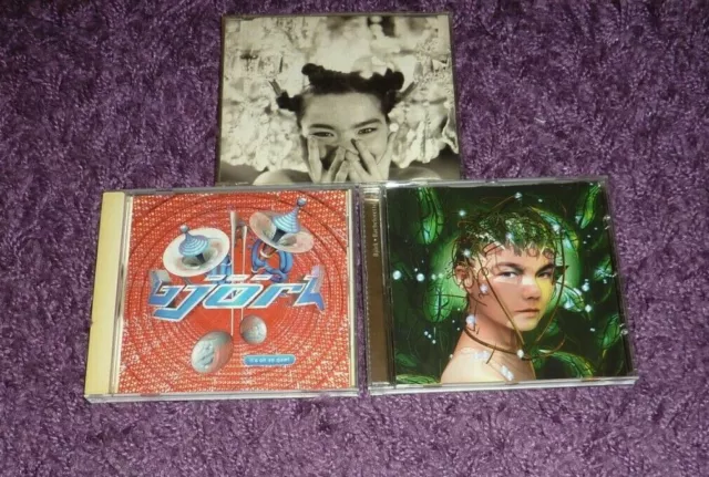 BJORK CD single bundle - It's Oh So Quiet, Big Time Sensuality, Bachelorette