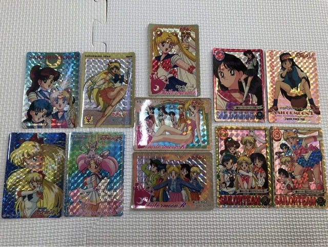Super Thing At That Time Sailor Moon Carddass 11 Glitter 47 Sheets