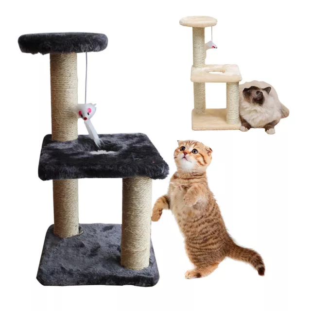 Cat Tree Tower 16" Activity Center Playing House Condo For Rest Post Scratcher