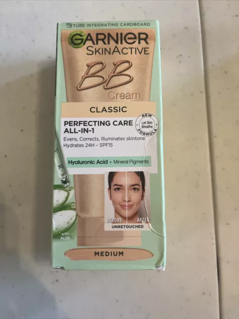 Garnier SkinActive 5-in-1 Miracle Skin Perfector BB Cream - Medium/Deep, 2.5 fl