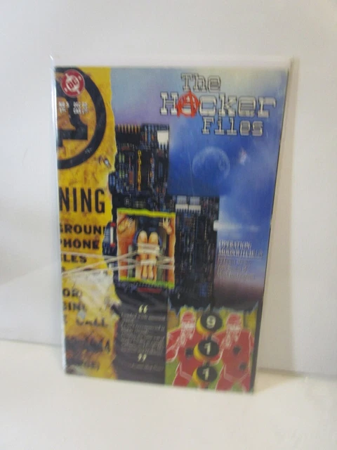 The Hacker Files #5 Vol 1 (DC, 1992)  BAGGED BOARDED