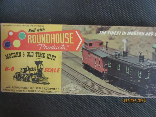 1-Roundhouse HO Scale Box-Cab Electric Engine Kit, NIB