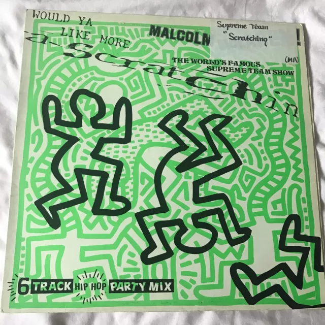 Malcolm McLaren 'Would Ya Like More Scratchin' Record Vinyl 12" LP Album CLAM1