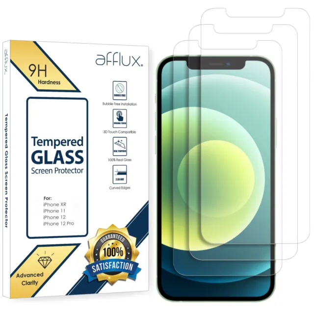 3X Tempered Glass Screen Protector For iPhone 15 14 13 12 11 Pro Max X XS XR 8 7