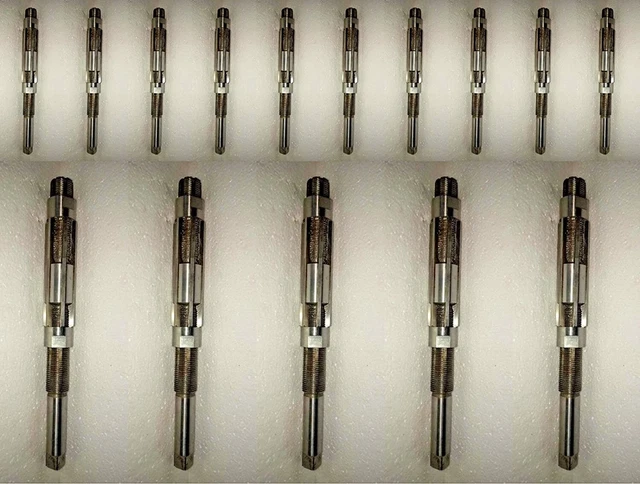 15 pcs ADJUSTABLE HAND REAMER SET H-V TO H-11 SIZES 1/4" To 1-1/16"