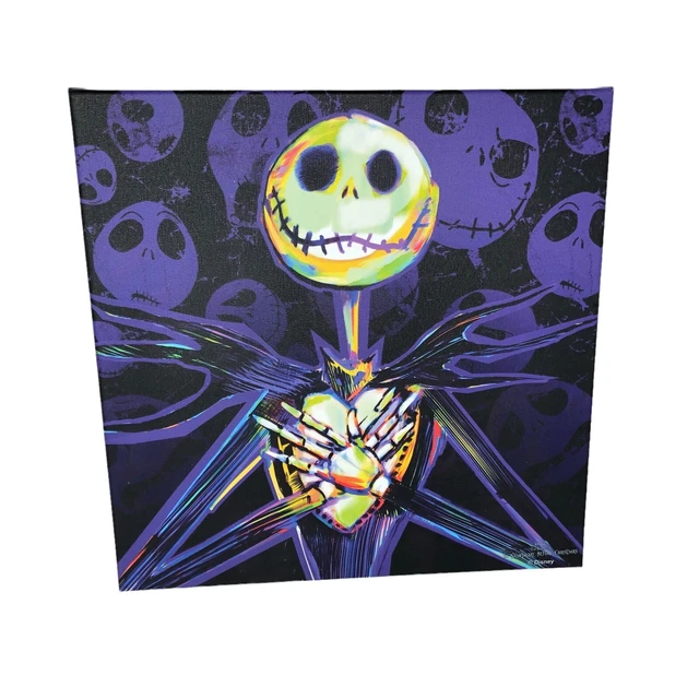 DISNEY JACK SKELLINGTON The Nightmare Before Christmas Canvas Halloween