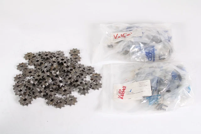 Rollenketten Set mit Kettenradscheibe E-06B-1 | L-06B-1 | 06B-1 / 9 Zähne