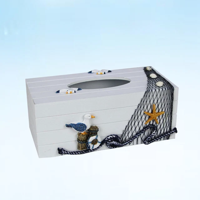 Organizador de servilletas mantel pañuelo caja toallas cosméticas