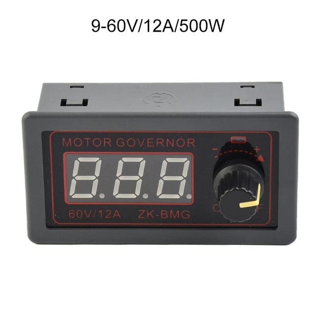 1*PWM GOVERNOR ENCODER 9-60V/12A/500W DC Motor DC9V~60V Digital Encoder ...