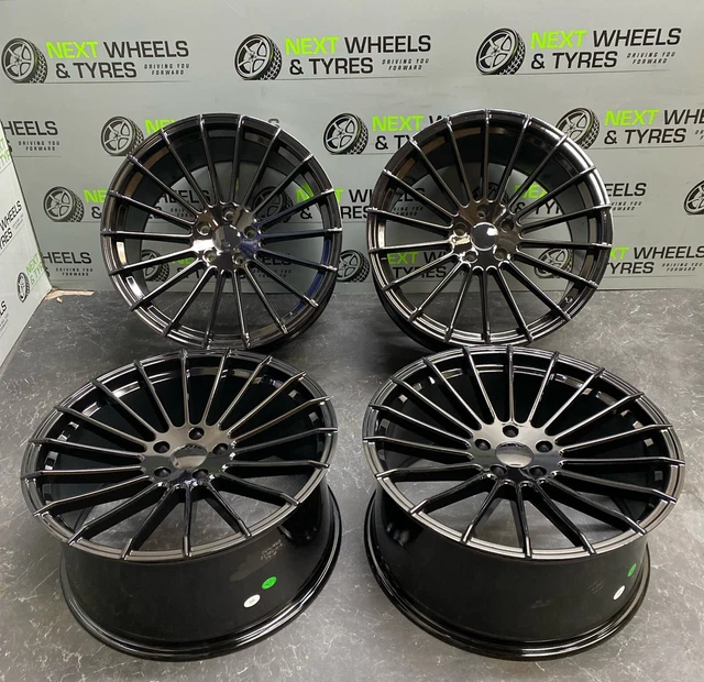 BMW X5 X6 21'' inch Alloy Wheels New Gloss Black (X4) 🔥 E70 E71 F15 F16 ...