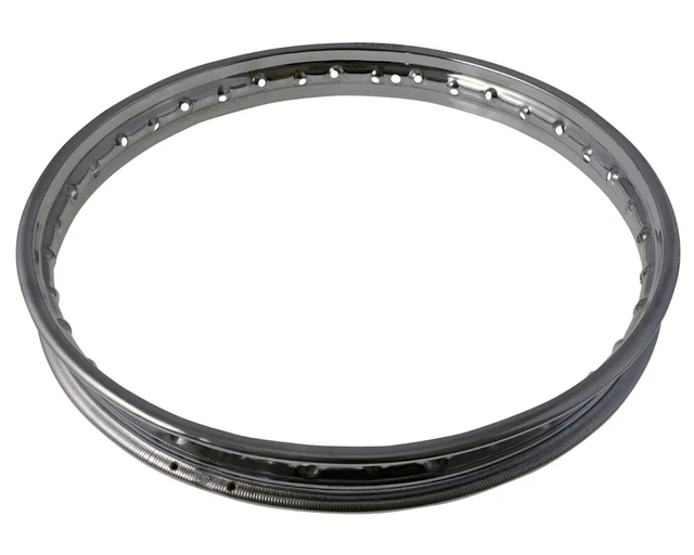 Rim 1,40 à 17 universel moto 3,50mm chrome, cyclomoteur