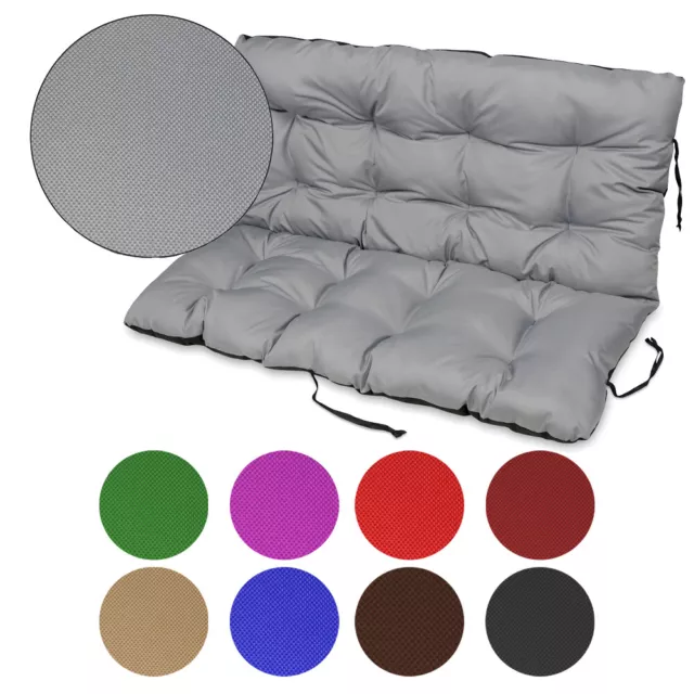 Coussin Dossier pour Banc de Jardin Canapé Appui Intérieur/Extérieur Imperméable