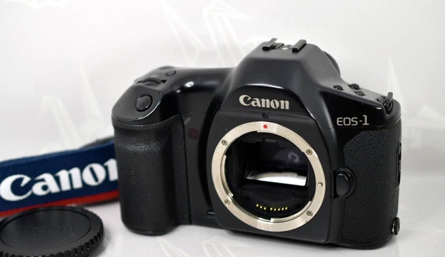 [ près De Mint Avec / Bracelet] Canon EOS-1 Reflex 35mm Corps Caméra à Film Only