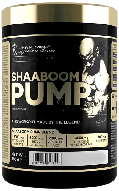 KEVIN LEVRONE Shaaboom Pump Black Line Pre-workout Booster 385g