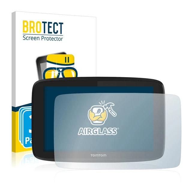 3x Pellicola Protettiva Vetro per TomTom GO 620 Protezione Proteggi Schermo