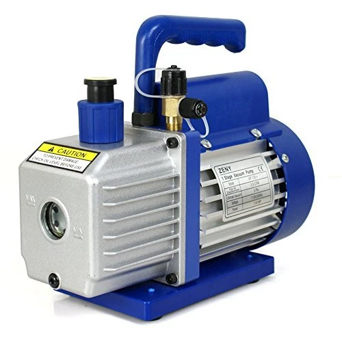 ZENY 35CFM Single-Stage 5 Pa Rotary Vane Economy Vacuum Pump 3 CFM 1/4HP Air ...
