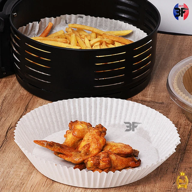 PAPIER DE CUISSON Antiadhésif Rond Jetable pour Friteuse à air*Four à MicroOnde EUR 8,00