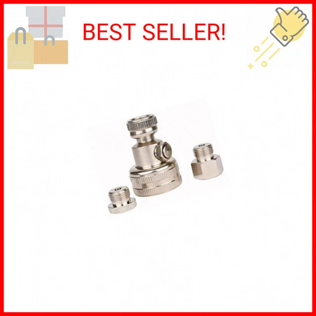 WYNNsky Tire Valve Adapter Kit, Tractor Tire Tube Air Water Adapter Valve Stem T