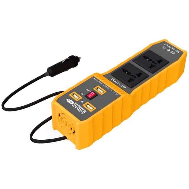 Abs Inverter Auto Adattatore Carica Auto Inverter Convertitore Ricarica Rapida