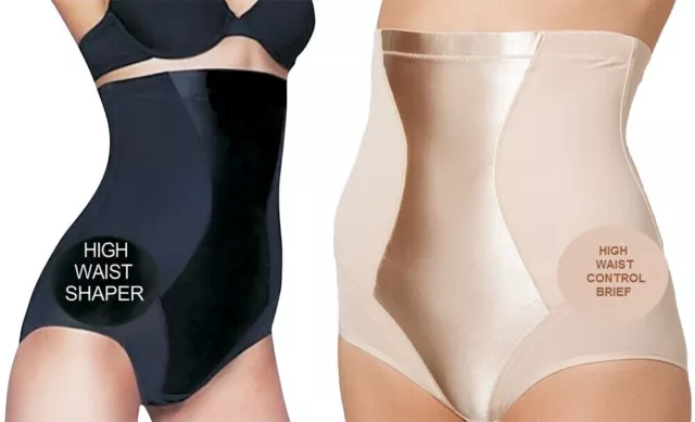 High-Waist Body Shaper Tummy Control Thong Pants Shapewear