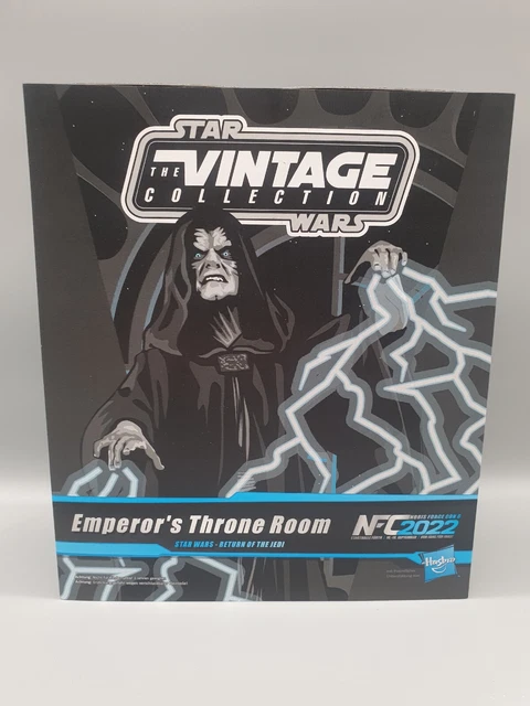 Star Wars Noris Force Con 2022 Emperor's Throne Room esclusiva Hasbro Jedi