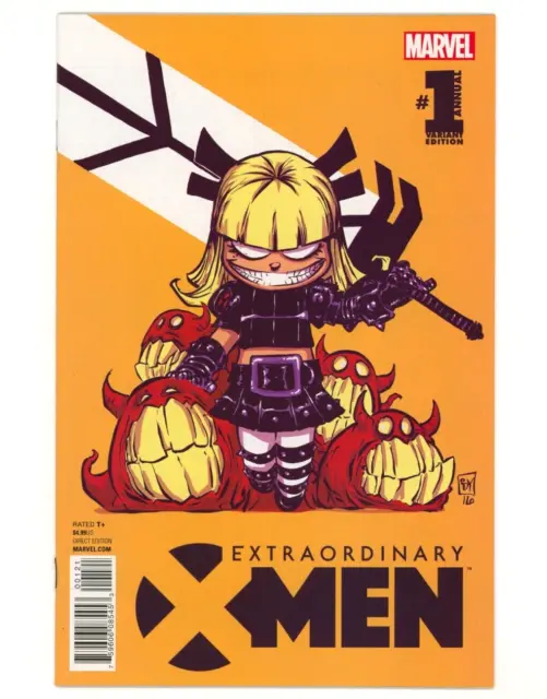 Marvel Comics EXTRAORDINARY X-MEN ANNUAL #1 SKOTTIE YOUNG Variant Cover
