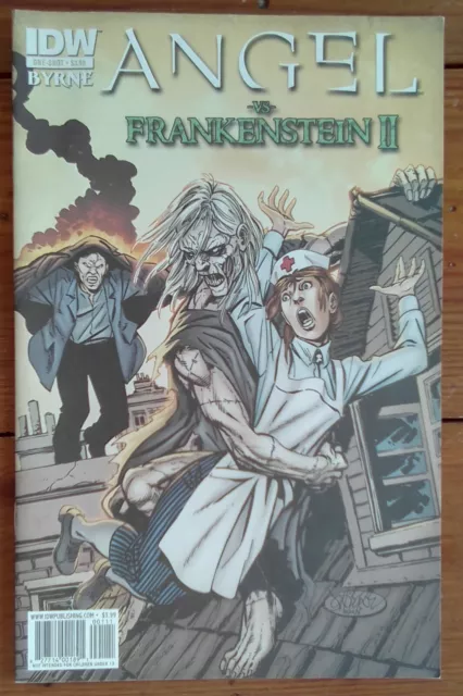 Angel Vs. Frankenstein Ii, John Byrne, One-Shot, Idw, October 2010, Fn+