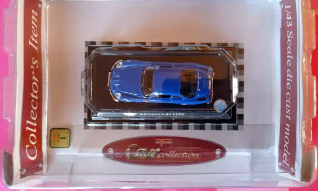 RARE Coffret RENAULT ALPINE A 110 Del Prado JAPON 1/43 Neuf CAR COLLECTION n° 10 2