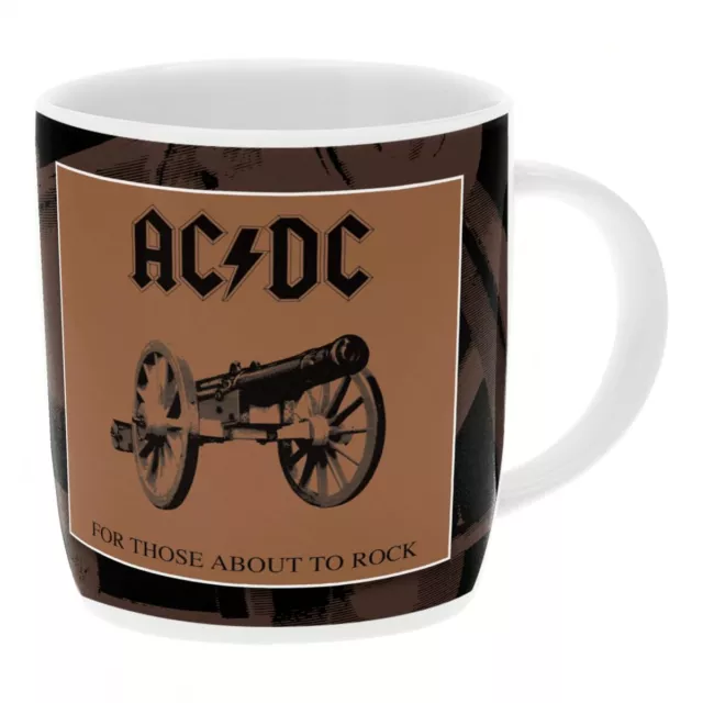 AC DC For Those About To Rock Coffee Mug Cup Official Licensed Merchandise 400ml