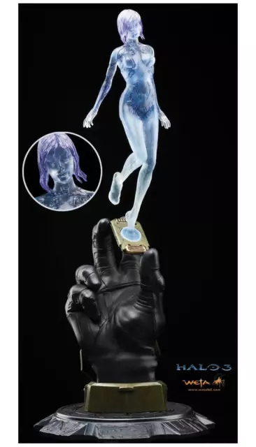 HALO 3 - Cortana Polystone Statue Weta 2