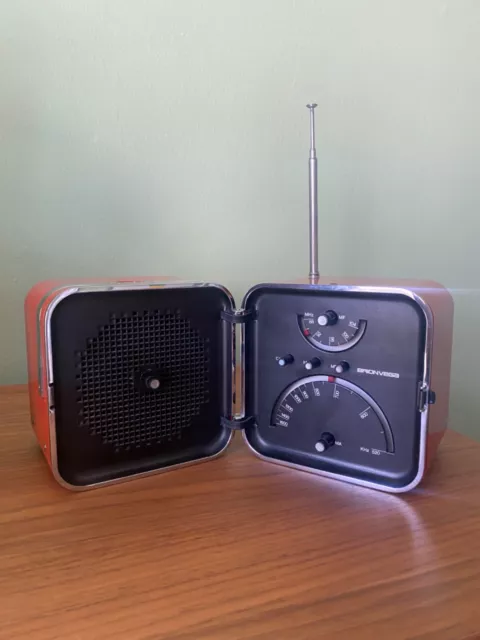 Brionvega Klappradio cube ts502 - 1962 - voll funktionsfähig