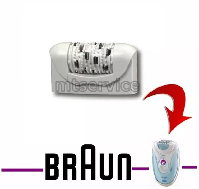 Testina Epilatrice Bianca Braun 5316 5320 5395 5396 -