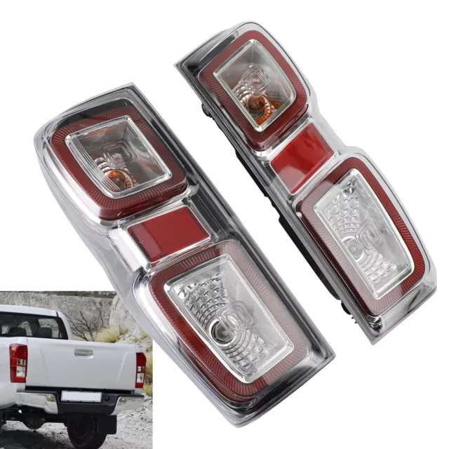 Gauche+Droite Led Tail Light Lamp Pour Isuzu D-max Pickup 2020-2022