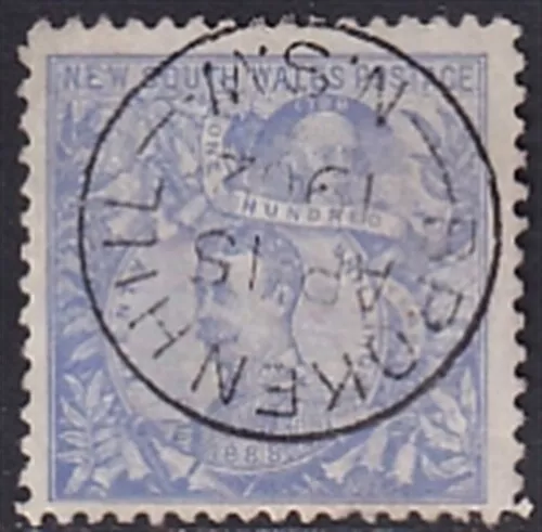 New South Wales 1888 YV 68 CANC VF