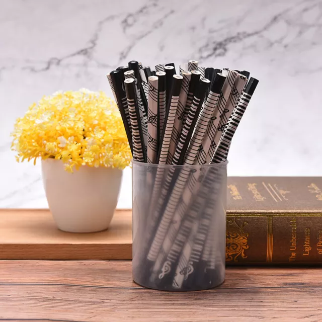 12pcs Musical Note Pencil Pencil Music Stationery Piano School Student0^ob