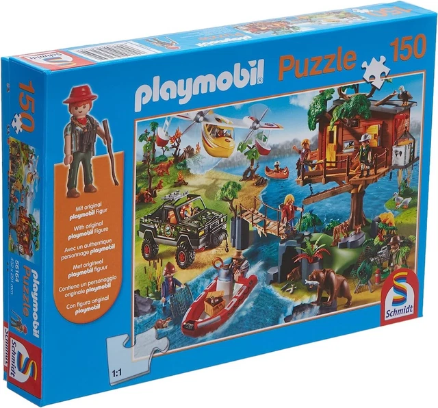 Puzzle Playmobil La Ferme 60 Pièces - Schmidt - Neuf - Fabriqué En Allemagne