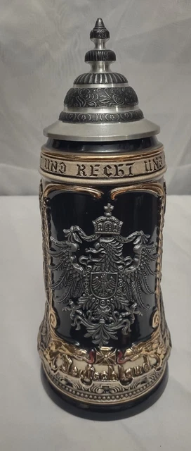 Zoller & Born German Beer Stein Deutschland Eagle Limited Ed. 2572/5000