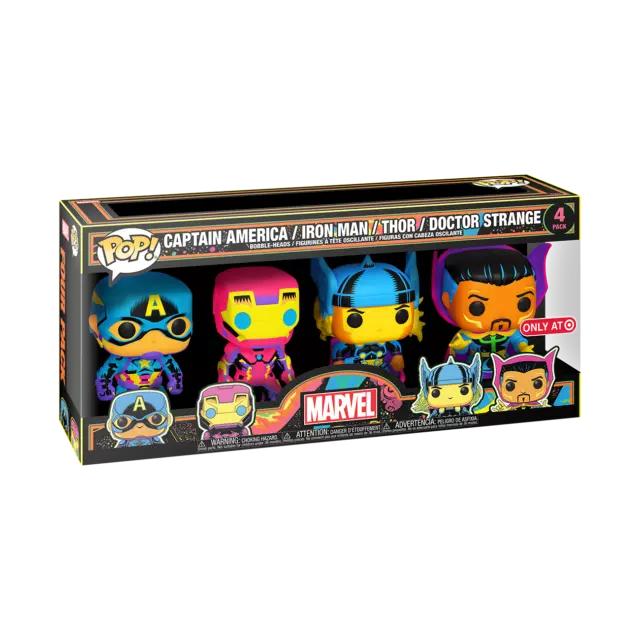 Funko Pop! Vinyl: Marvel - Captain America / Ironman / Thor / Doctor...