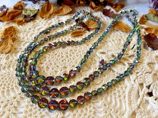 Collier Vintage Perles En Corne De Bovin – Gros Modèle, Perles Irrégulières, Style Bakélite Rétro