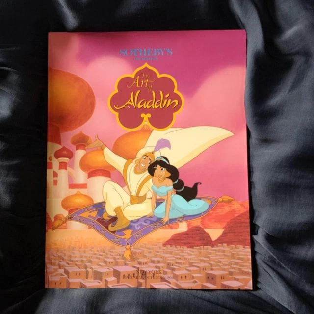 M5 ANIMATION CEL Art Disney Aladdin Original Production Cel Sotheby’s ...