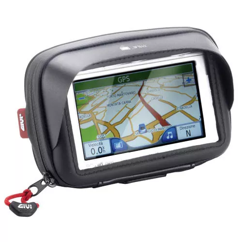 Givi S953 Custodia Impermeabile Porta Smartphone Navigatore Gps Attacco Manubrio