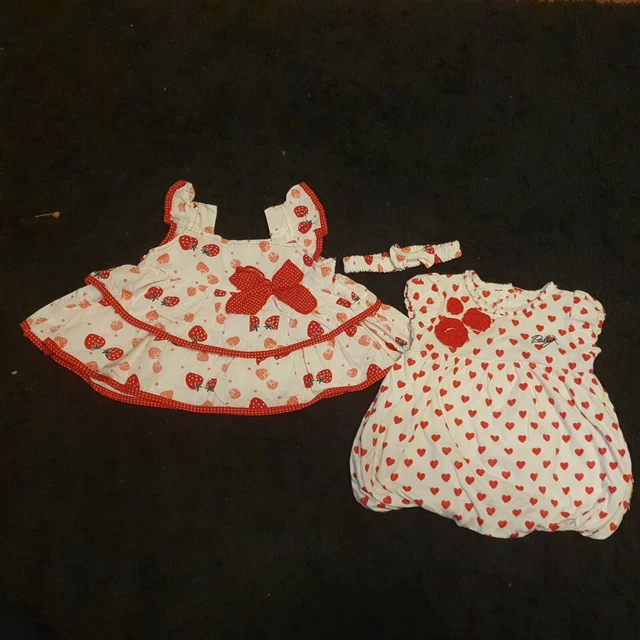 Pacchetto vestiti per bambina designer F*A*B* 3-6 mesi 2