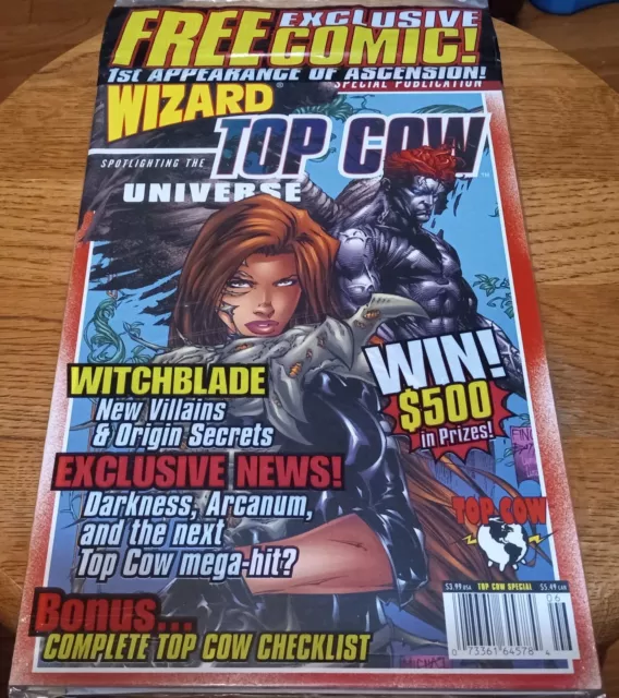 Wizard Spotlighting Top Cow Universe Sealed W/ Ascension #0/Card+Preview Edition