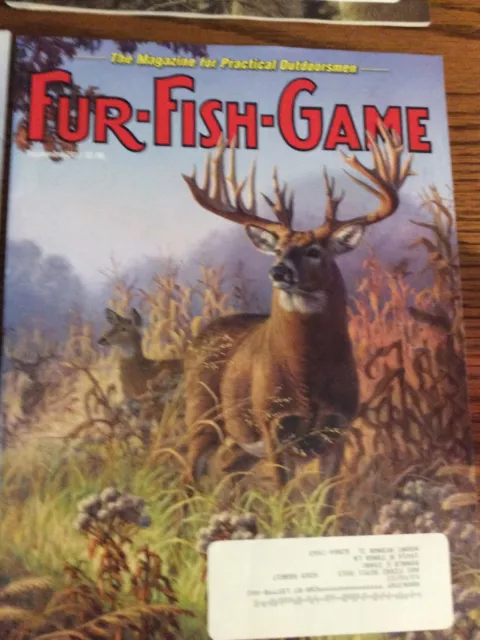 Hunting And Fishing Magazine March 1951 Paul Strayer Cover Art