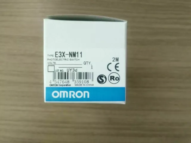 1PC New for Omron E3X-NM11 Fiber Optic Sensor New In Box  E3XNM11